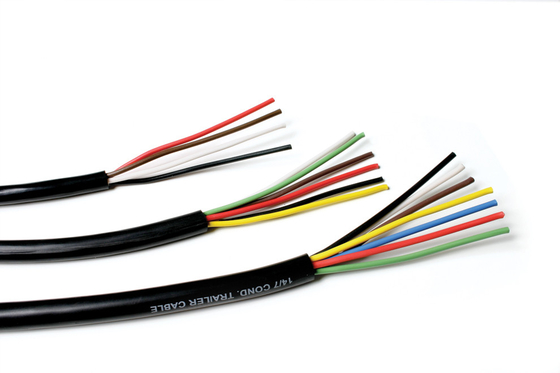 Cable de conector de luz de remolque con chaqueta de PVC y conductor de cobre
