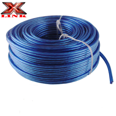 Cable de cable de altavoz OFC de cobre con tipo de conector RCA y diámetro exterior personalizado