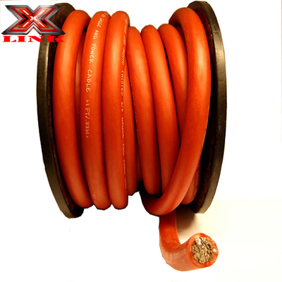 Chaqueta de PVC 4 AWG OFC Car Audio Power Wire en cualquier color Compatible con la especificación completa de EE.UU. CEA-2015