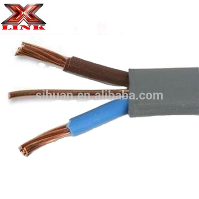 Cables de cable RVV de conductor de cobre recocido 0,75x7 para aplicaciones industriales