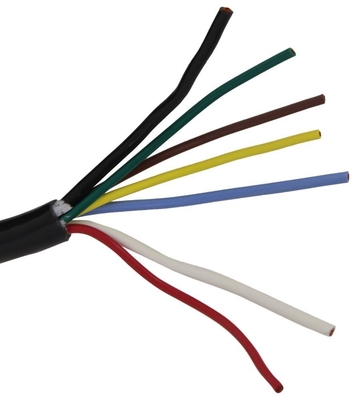 Cable de remolque de plástico 7x14 de calibre Awg 100 de cobre
