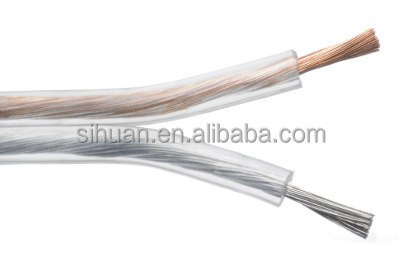 14/16 AWG Cable de audio para automóviles de cobre Cable de altavoz de alta transparencia
