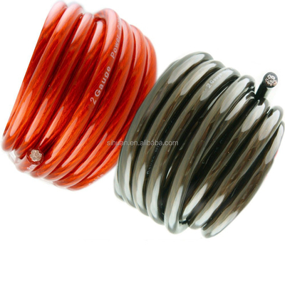 Experiencia de sonido mejorado con 2 GA AWG Flexible altavoz translúcido cable de alimentación de cable