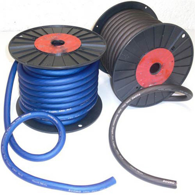 1/0 Tamaño de cable de tierra de potencia de gran tamaño ROJO con material aislante PVC y número de conductores 1