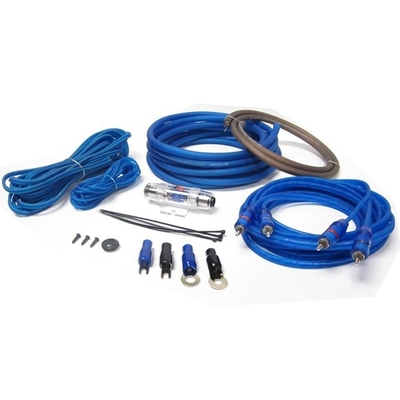 Conjunto de cables de audio para automóviles con cable aislado de 4 gauges y conductor CCA u OFC