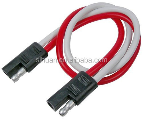 2.8X diámetro exterior 4c 18AWG cable de remolque atado con enchufe conductor de cobre desnudo