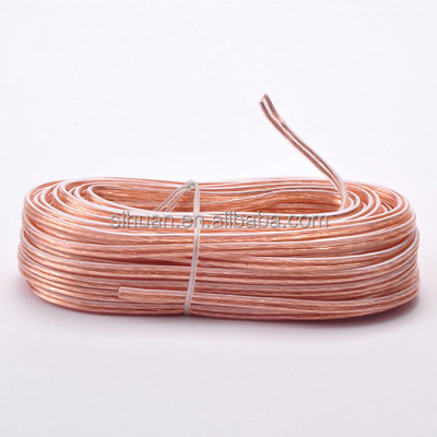 Cables de altavoces alimentados 100M con 2x200 de alta fidelidad y cable de cobre puro personalizado