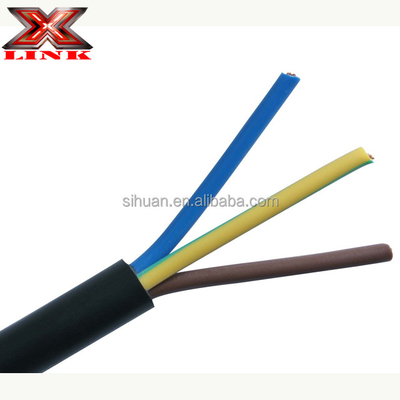 Conductor en hebra El cable eléctrico del electrodoméstico 14 ga x4c 18awg x3c en negro o blanco