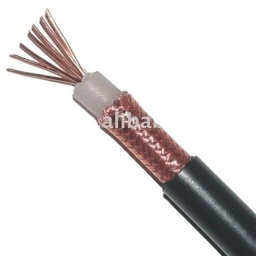 Cable coaxial de transmisión a larga distancia RG213 con aislamiento PE y conductor de cobre