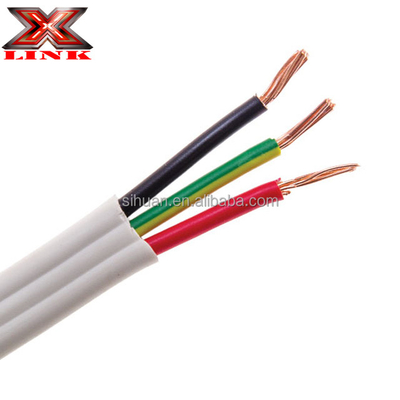 2 Cable de cobre libre de conductores de oxígeno Cable de PVC flexible y enllazado para electrodomésticos
