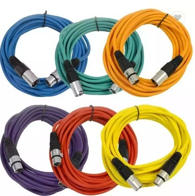 1/4 pulgadas de audio XLR cable de instrumento recto a ángulo derecho para el bajo guitarra eléctrica