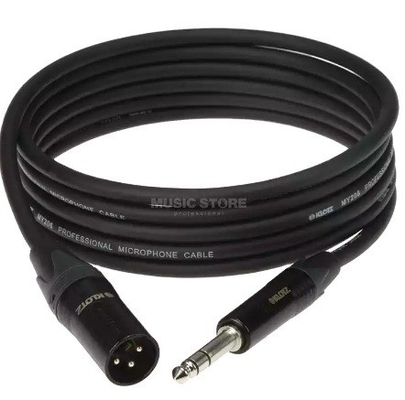 24AWG PVC aislamiento XLR DMX cable para micrófonos estación de radio y sistemas de altavoces