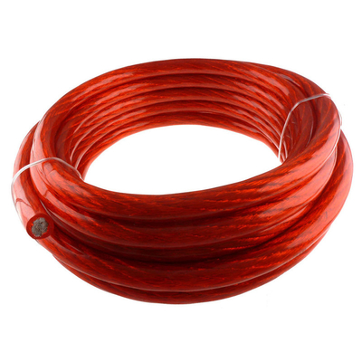 15 metros de longitud Conductor de cobre de calibre 0 OFC cable de alimentación alambre para el sistema de audio del coche