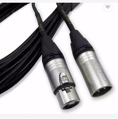 24AWG PVC aislamiento XLR DMX cable para micrófonos estación de radio y sistemas de altavoces
