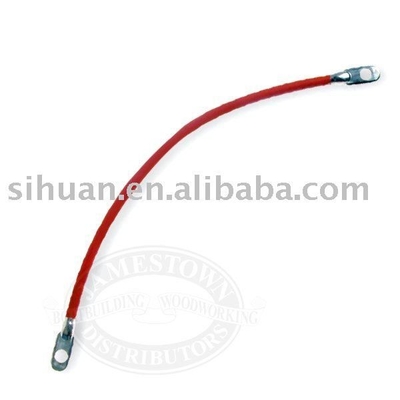 5/16 'Lug terminales 12 pulgadas de cobre enlatado batería Inverter cable para coche camión RV solar