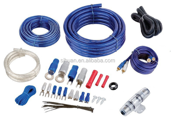 Kit de cableado del amplificador de automóviles de 4 gauge para la instalación y el rendimiento en el aire