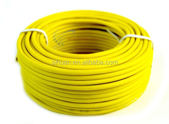Baja tensión 10 12 14 16 18 AWG Gauge Colores Conductor de cobre Automóvil alambre eléctrico