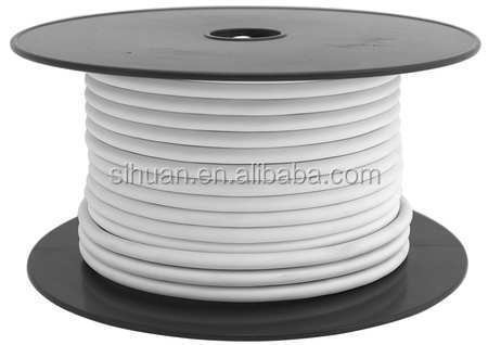 Baja tensión 10 12 14 16 18 AWG Gauge Colores Conductor de cobre Automóvil alambre eléctrico