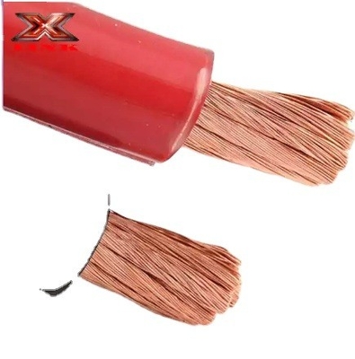 1/0 Gauge AWG Cable de alimentación de audio para automóviles Conductor de aluminio revestido de cobre para suministro de energía