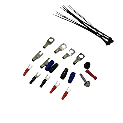 5.2m chaqueta de PVC de gama alta 1/0 4 8 AWG Gauge Amplificador de automóviles Kit de cableado para sistemas de audio de automóviles