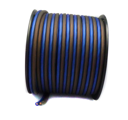 10 12 14 16 calibre AWG OFC cobre cca rojo negro cable de altavoz de automóvil flexible