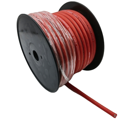 Cable de alimentación de audio para automóviles 1/0 AWG GA Gauge Flexible chaqueta de PVC translúcida para el suelo del automóvil