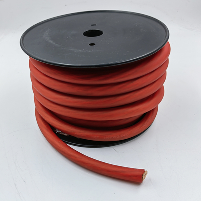 Cable de alimentación de audio para automóviles 1/0 AWG GA Gauge Flexible chaqueta de PVC translúcida para el suelo del automóvil