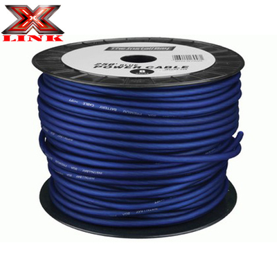 OFC Conducción Batería de audio de automóvil de calibre 0 calibre 4 calibre 8 Cables de alimentación con aislamiento de PVC