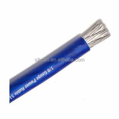 0.4-10 Gauge Conductor de cobre chaqueta de PVC cable de alimentación de audio para automóviles para vehículos eléctricos