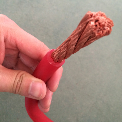 Cable de alimentación del amplificador de automóviles de chaqueta de PVC suave flexible con conductor de aluminio recubierto de cobre