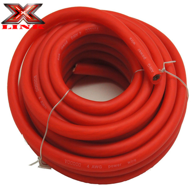 0 Cables de cable de alimentación de automóviles para la demanda de los clientes de material aislante de PVC y CCA / OFC / conductor de cobre
