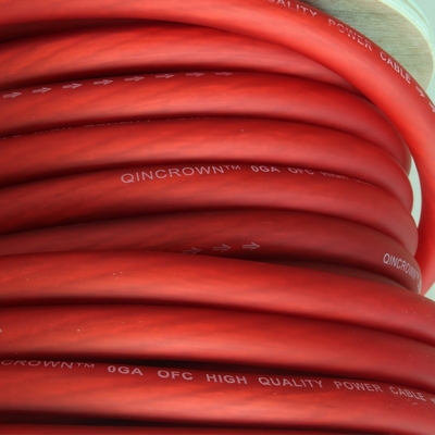 Blanda chaqueta de PVC Audio de coche 2/0 Medidor/awg Amp Cable de conexión a tierra 50mm 35mm 20mm 16mm