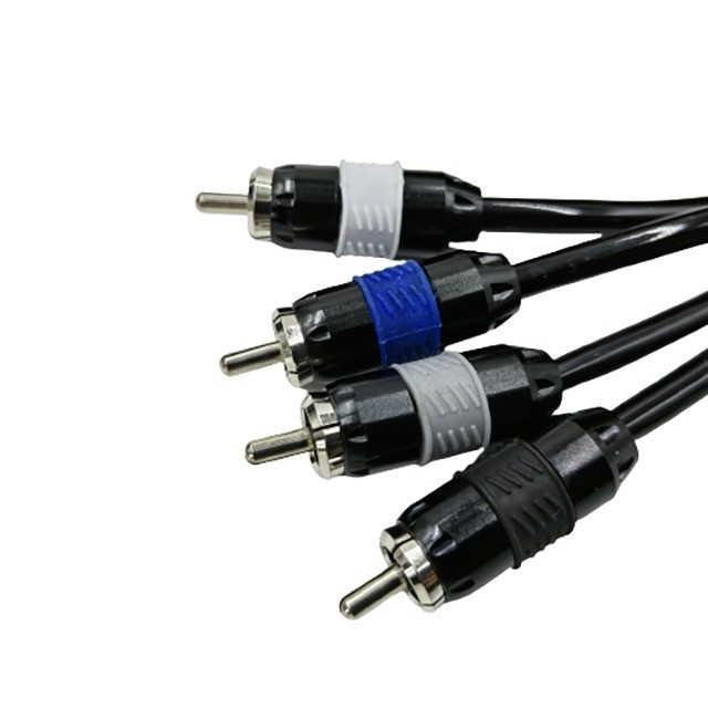 Cable RCA de cobre con conductor OFC en cualquier color