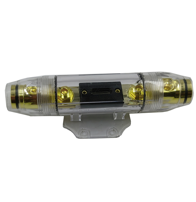1/0 4 Gauge Car Professional ANL Sustentador de fusible Dorado o niquelado para una protección máxima