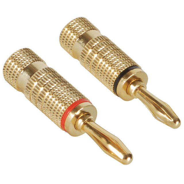 7.3mm Diámetro externo Conector de audio Jack Conectores de plátano para sistemas de cable de altavoces