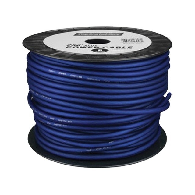 Cable de cable de alimentación de audio para automóviles de calibre 0 4 OFC Rojo Azul Verde Púrpura Amarillo Rosa Naranja