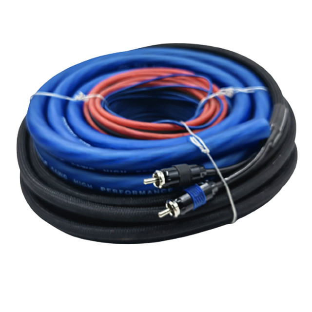 Stock 0/2/4/8 Gauge OFC/CCA Amplificador de audio de automóvil con cables para sus necesidades de audio