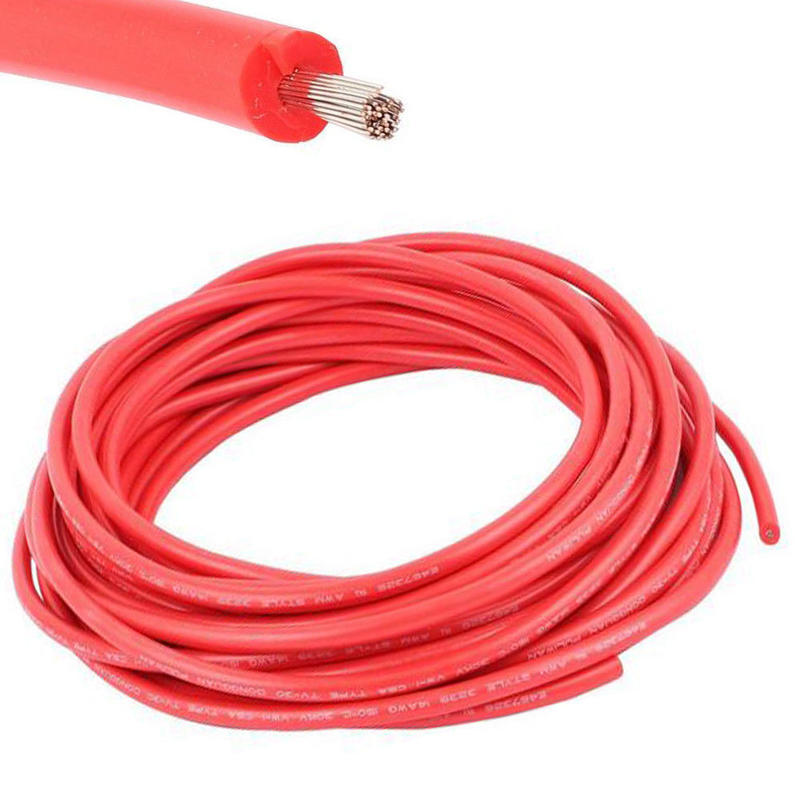 Cables de calefacción de silicio con conductor de caucho UL AWM 3135 300C 8 10 12 16 14GA