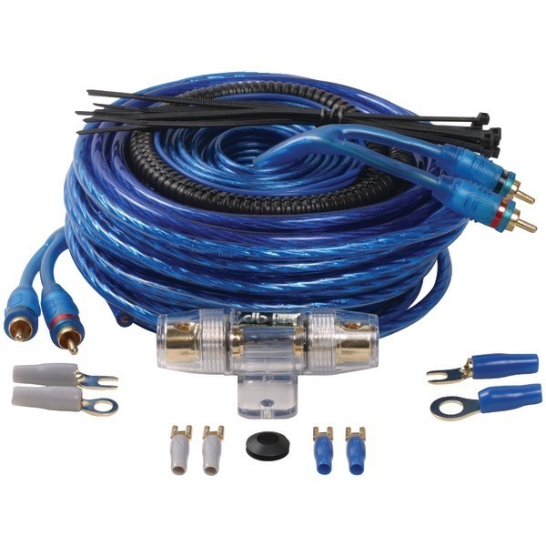 Haiyan Sihuan 4 Gauge CCA Conductor Kit de amplificador de audio para automóviles Instalación para vehículos
