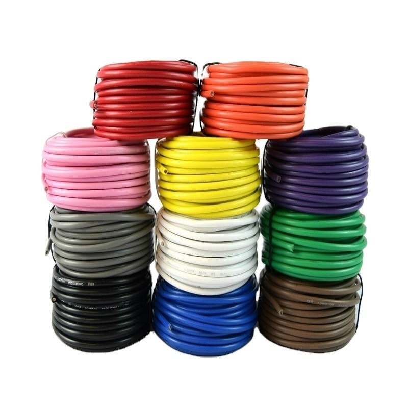 Cable primario remoto de conductor único de calibre 14 negro o blanco para cableado de la casa