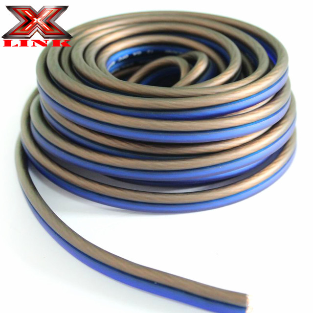 14ga True Gauge Copper OFC Speaker Wire La mejor actualización para los entusiastas del audio del coche