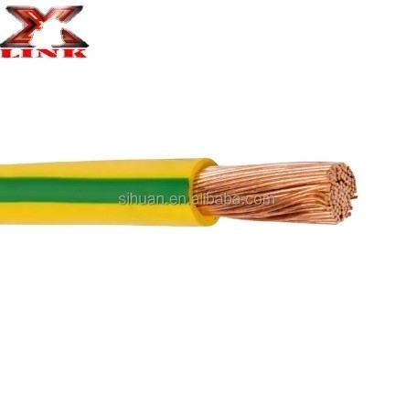 Cables eléctricos de baja tensión 10awg 12awg 14awg 16awg con chaqueta de PVC con norma BS6500