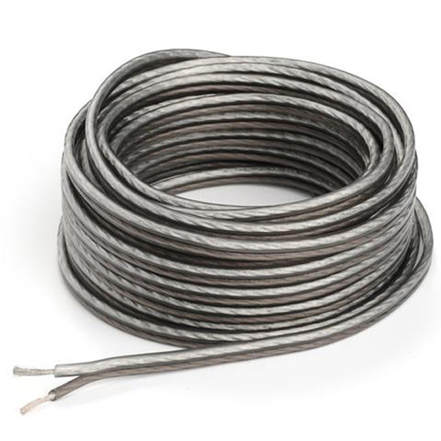 14 Gauge AWG OFC de cobre de altavoz enlatado alambre para automóvil Audio para el hogar chaqueta de PVC protegida