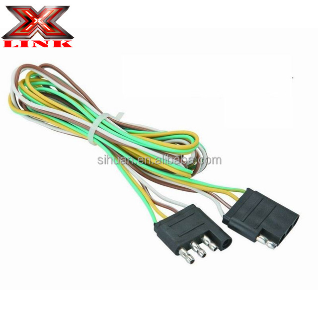 Arnés de alambre de cable ligero de remolque 7 5 4 6 núcleo de alambre diseño aislado y duradero
