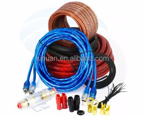 RCA Standard Wire Kit de cable de audio para automóviles y kit de cableado de amplificadores para automóviles Hombre Hombre