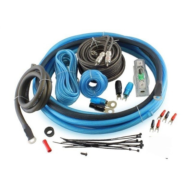 Completa especificación de EE.UU. CEA-2015 Compatible con el kit de cableado del amplificador de automóviles de cobre OFC 0GA AWG