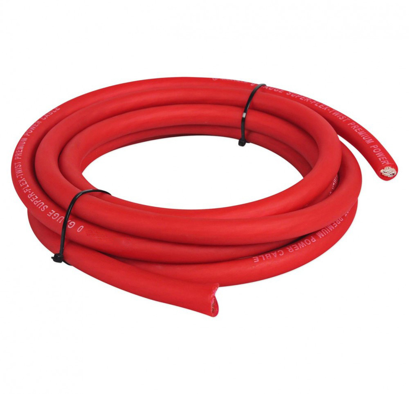 Conductor de cobre Cable de alimentación de audio para automóviles PVC aislado de baja tensión