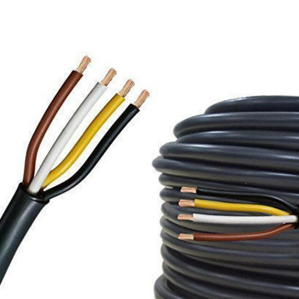 2-60 Número de núcleo Cable de cable eléctrico aislado con material aislante de PVC